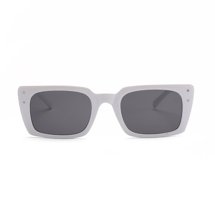 Dame kvadratisk solbrille med dyremønster Luvikno