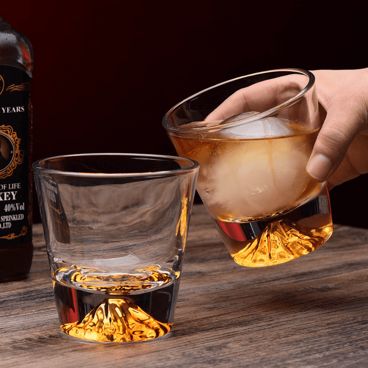 Japanske Mount Fuji Whisky Glass Sett | Luvikno