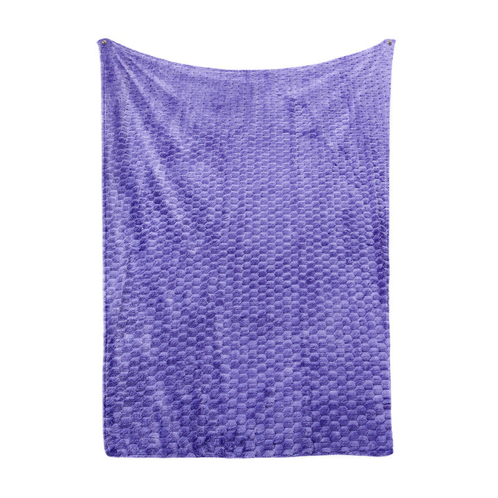 Damer Koselig Mikrofiber Hurtigskiftepledd i moderne rutemønster Luvikno