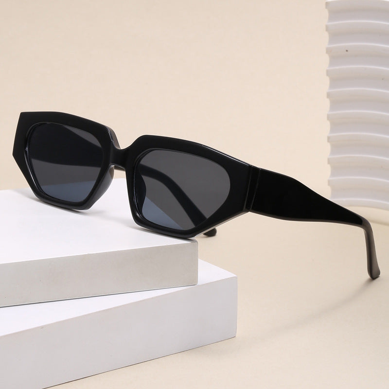 Dame stilige oversized solbriller Luvikno