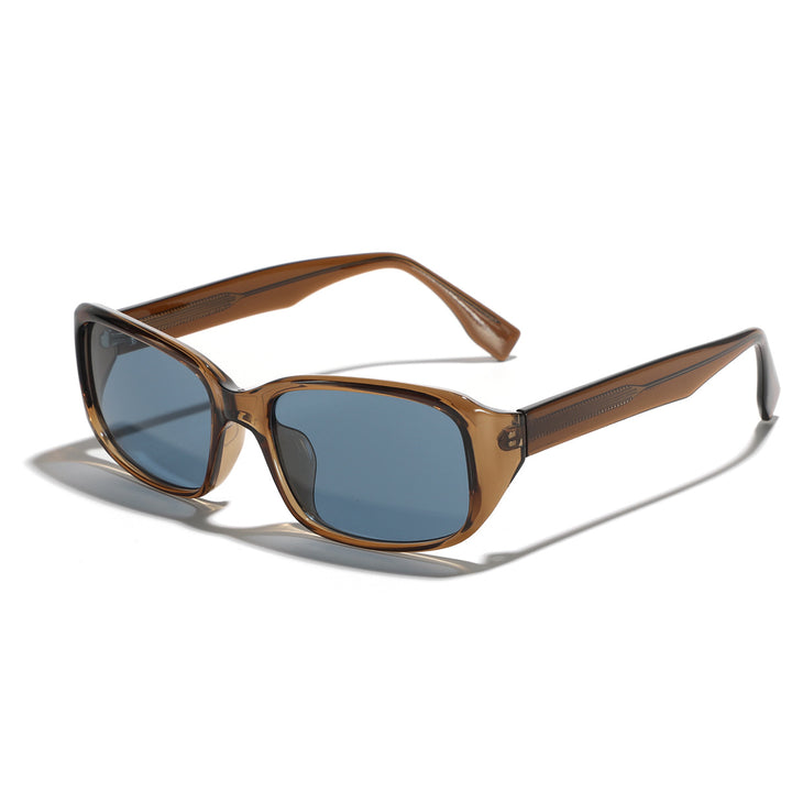 Dame moteriktig rektangulær solbrille Luvikno