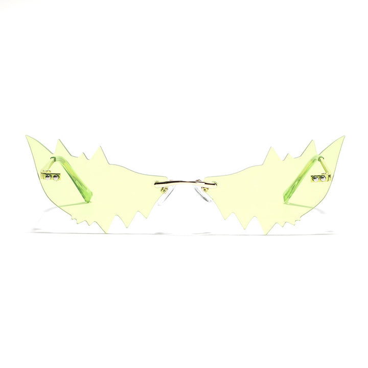 Dame Trendy kattedans solbriller med beskyttende UV-filter og original ramme Luvikno