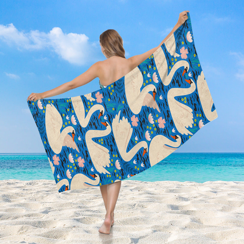 Women's beach towel by Luvikno