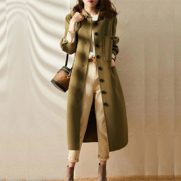 Luvik | Lang trench-coat