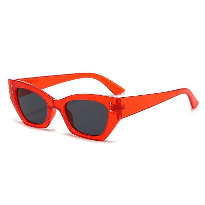 Dame moderne motefull solbrille i innovativt design Luvikno