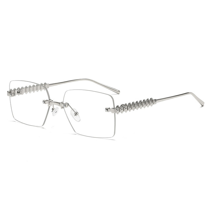 Dame ekstravagant firkantet brille Luvikno