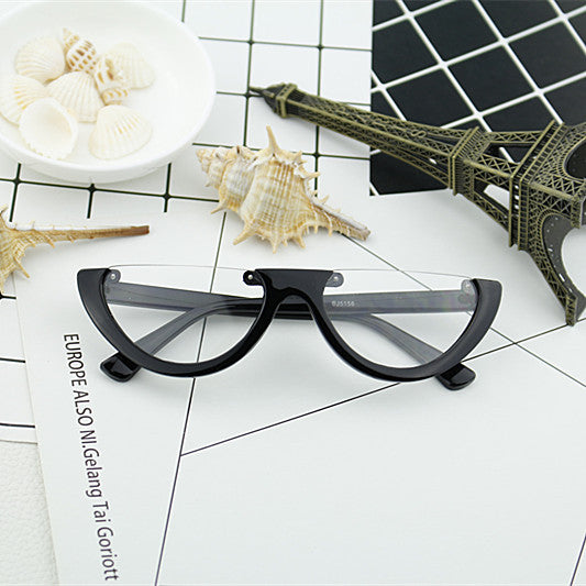 Dame Cat-Eye Briller med markant ramme og speilbelagte glass Luvikno