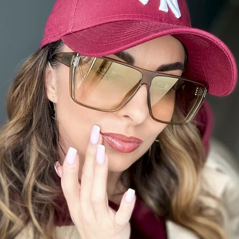 Dame kvadratisk solbrille Luvikno