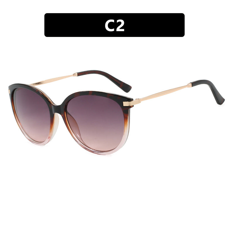 Dame solbriller i trendy Cat-Eye design med lett ramme og UV-beskyttelse Luvikno