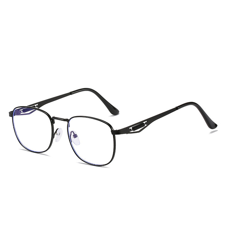 Dame Fashionable Pilot Sunglasses with High-Quality Metal Frame Luvikno