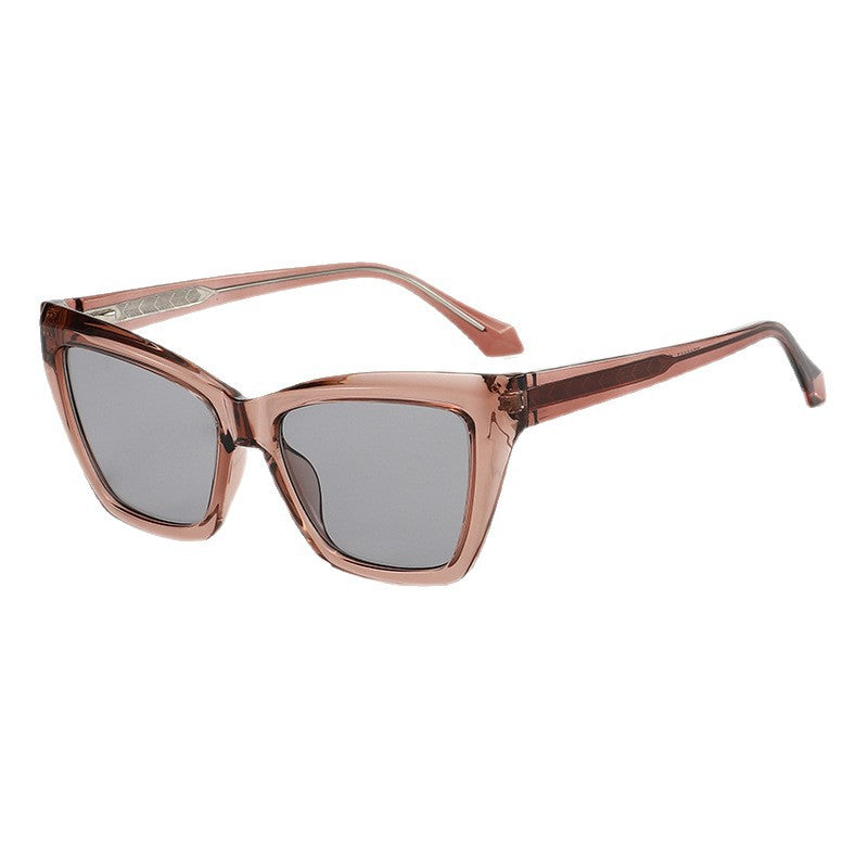 Kvinne trendy oversized solbriller Luvikno