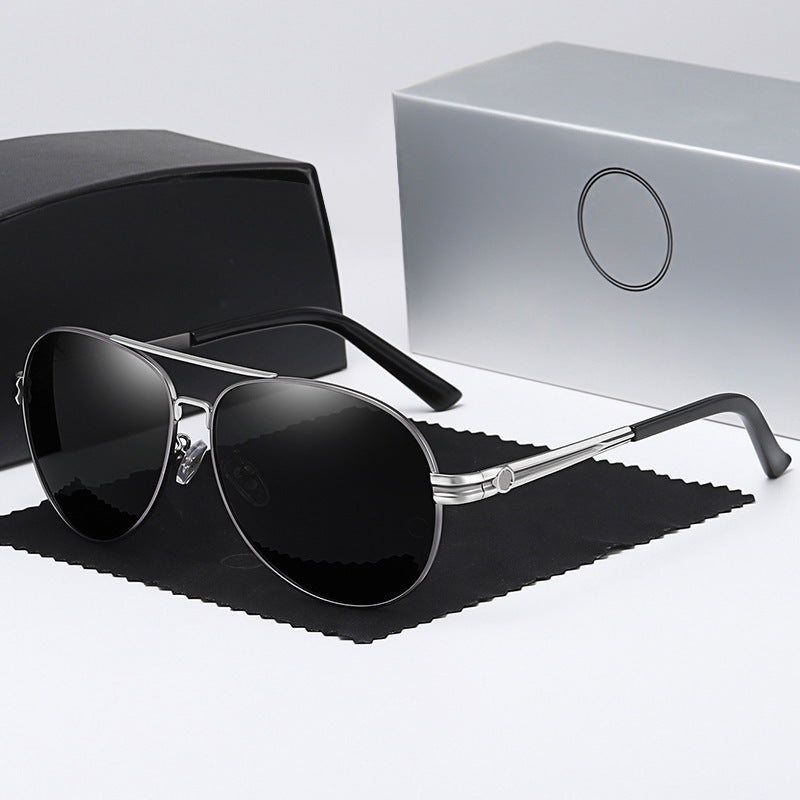 Dame elegant solbrille med smal ramme og UV-beskyttelse Luvikno