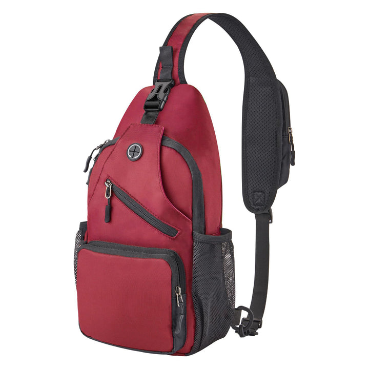 Unisex Sling Backpack med flere rom og ergonomisk design Luvikno