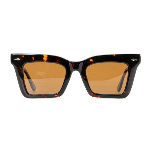 Dame firkantet solbrille med trendy design Luvikno
