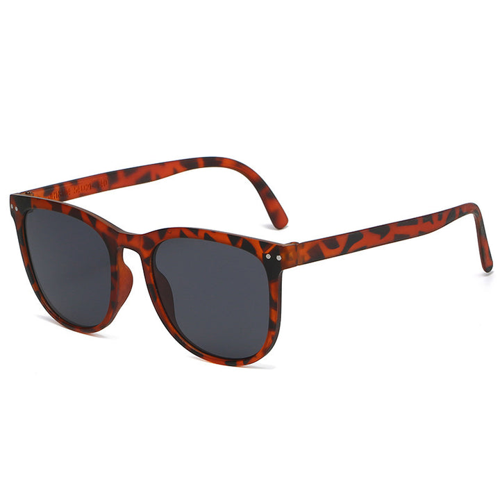 Dame Modische Skilpadde Solbrille med stilig Ramme Luvikno