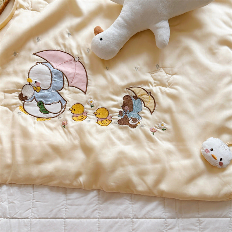 Unisex Snuggle Blanket med avtagbart og vaskbart trekk Luvikno