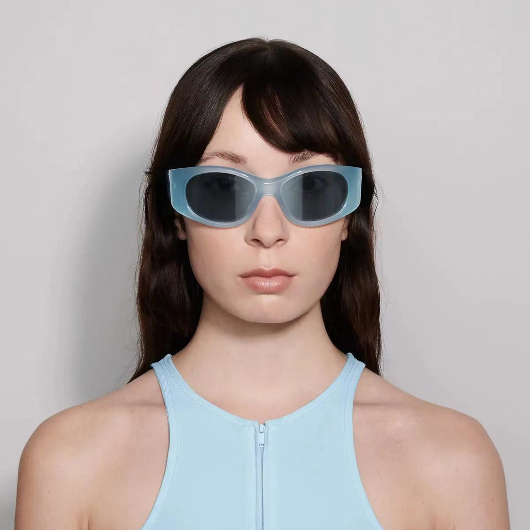 Dame moteriktig solbrille med høyverdig, ergonomisk design Luvikno