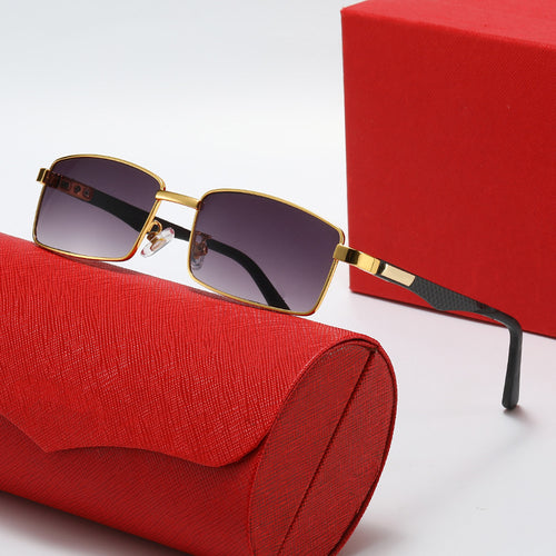 Dame trendy halvramsbriller med elegante detaljer Luvikno