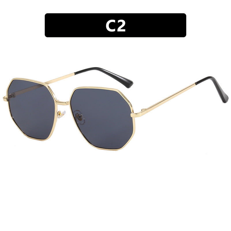 Dame moterik Åttkantet solbrille Luvikno