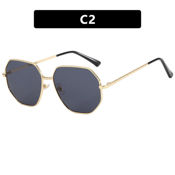 Dame moterik Åttkantet solbrille Luvikno