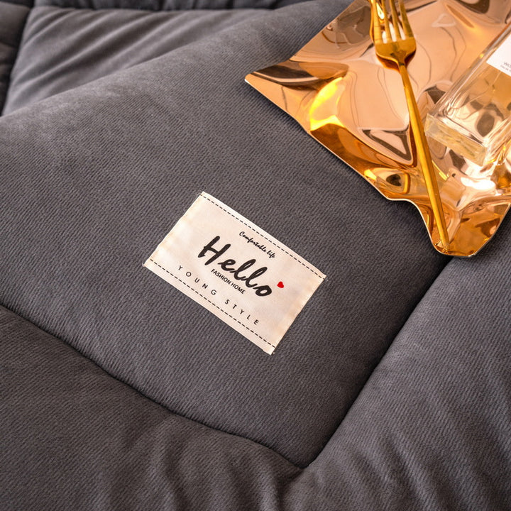 Dame Plysj Varmholdende Duvet Luvikno