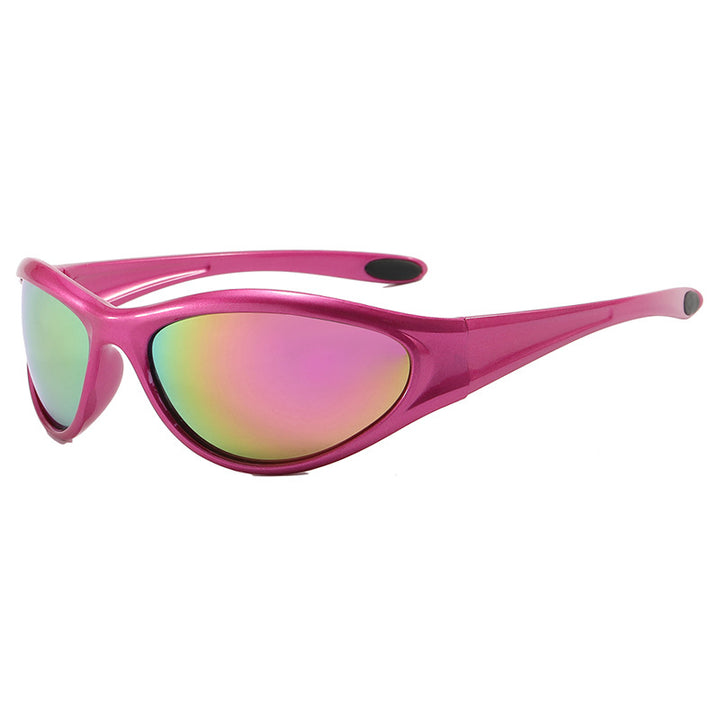Dame sports solbrille med polarisert glass og ergonomisk design Luvikno