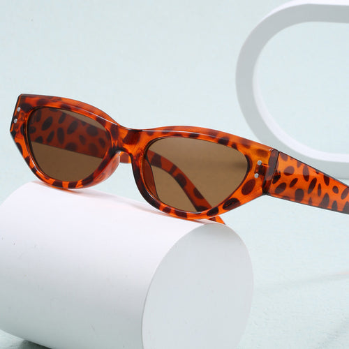 Dame moteriktig solbrille i trendy Cat-Eye stil Luvikno