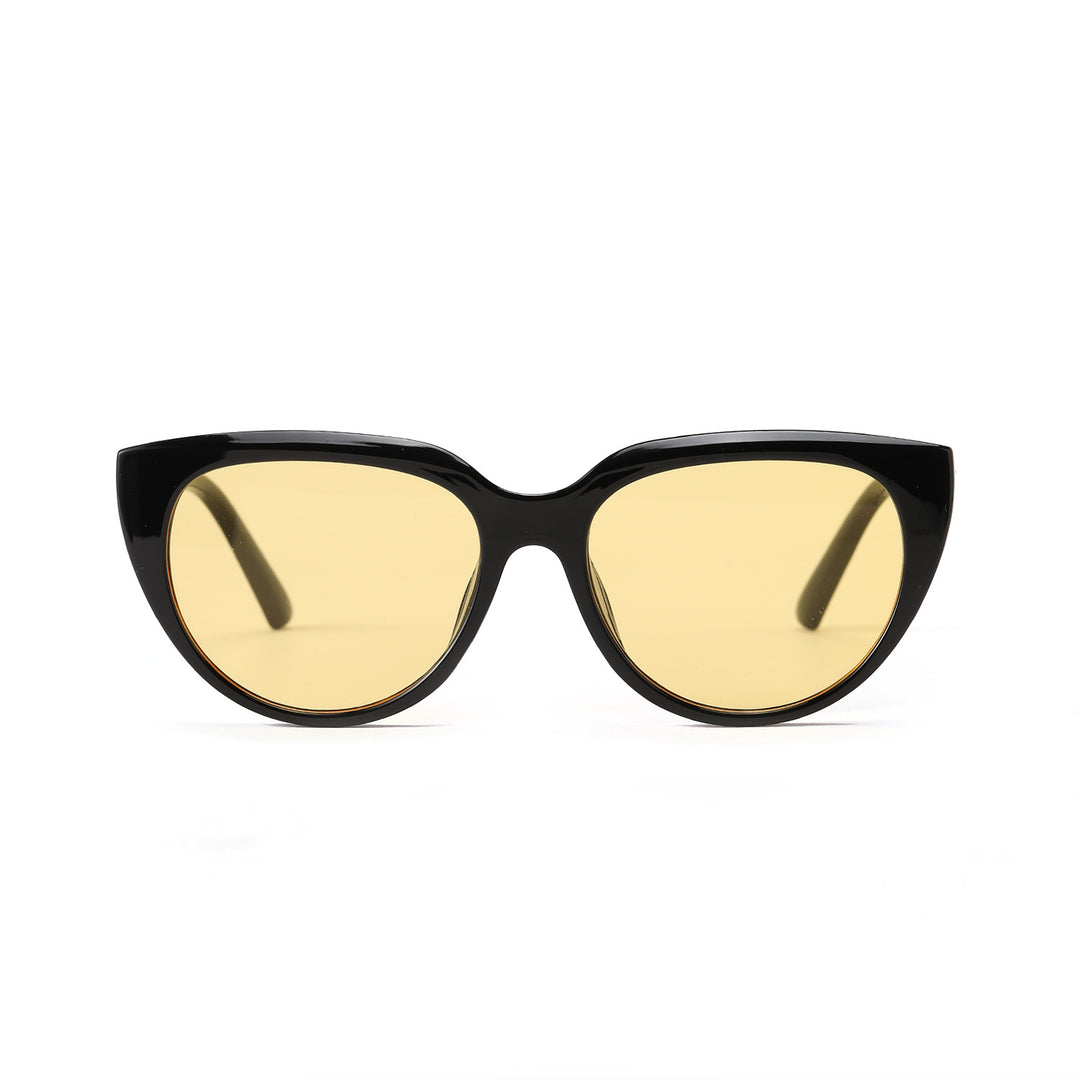 Damer trendy Cat-Eye solbriller med komfortabel passform Luvikno