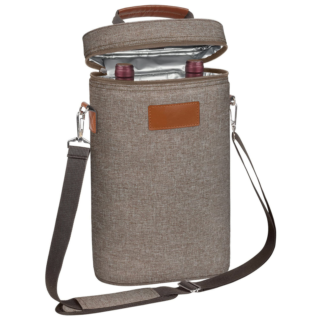Unisex Isolert Flaske Transport Bag Luvikno