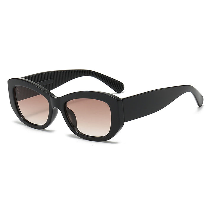 Dame Cat-Eye solbrille med moderne ramme og økt bærekomfort Luvikno