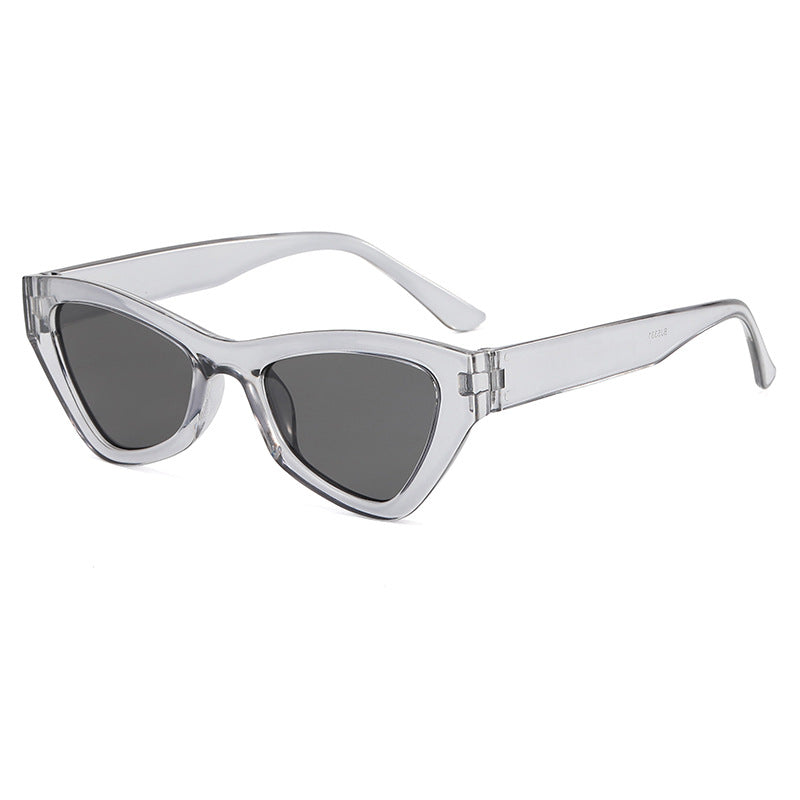 Damen trendy Cat-Eye solbrille Luvikno