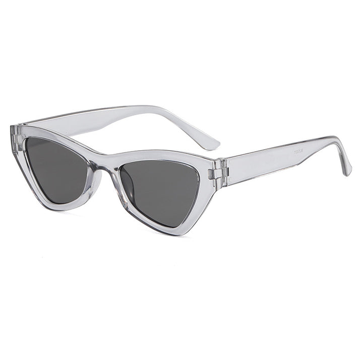 Damen trendy Cat-Eye solbrille Luvikno