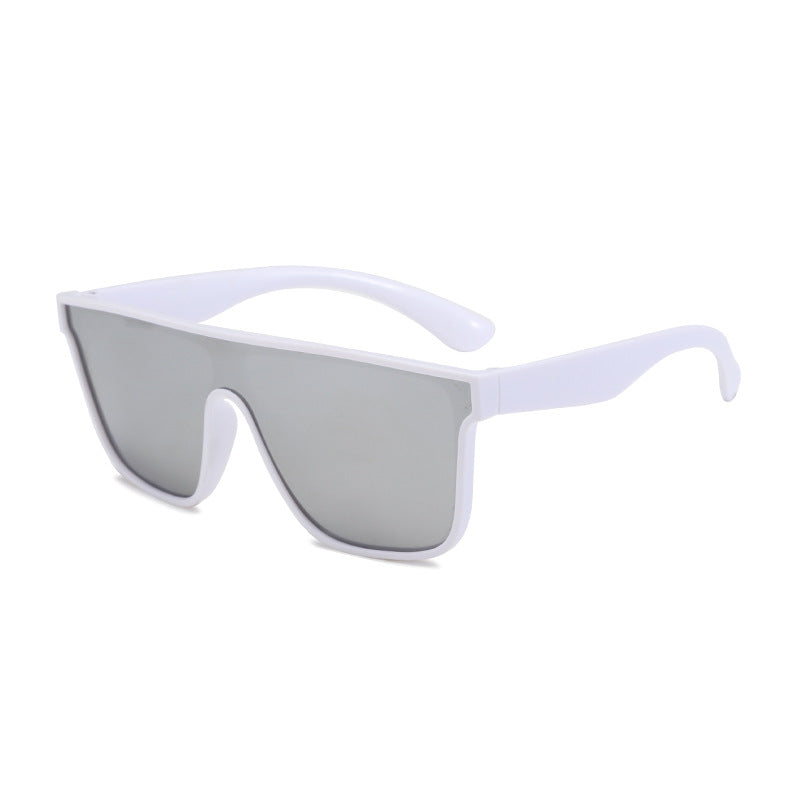 Dame Sporty solbriller med bred ramme og polariserte linser Luvikno