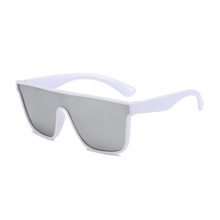 Dame Sporty solbriller med bred ramme og polariserte linser Luvikno