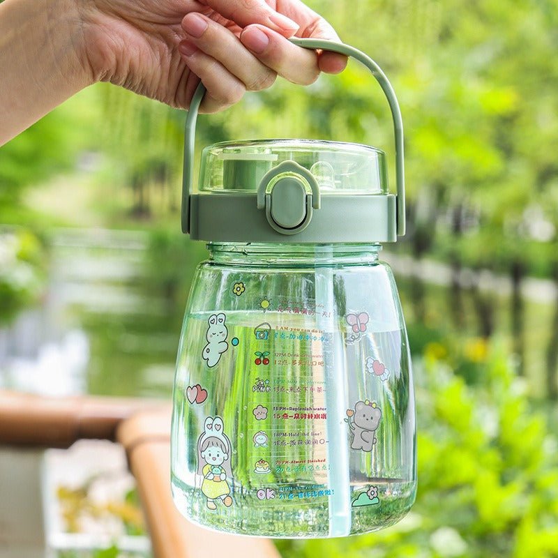 Women's Motivated Water Bottle Luvikno
