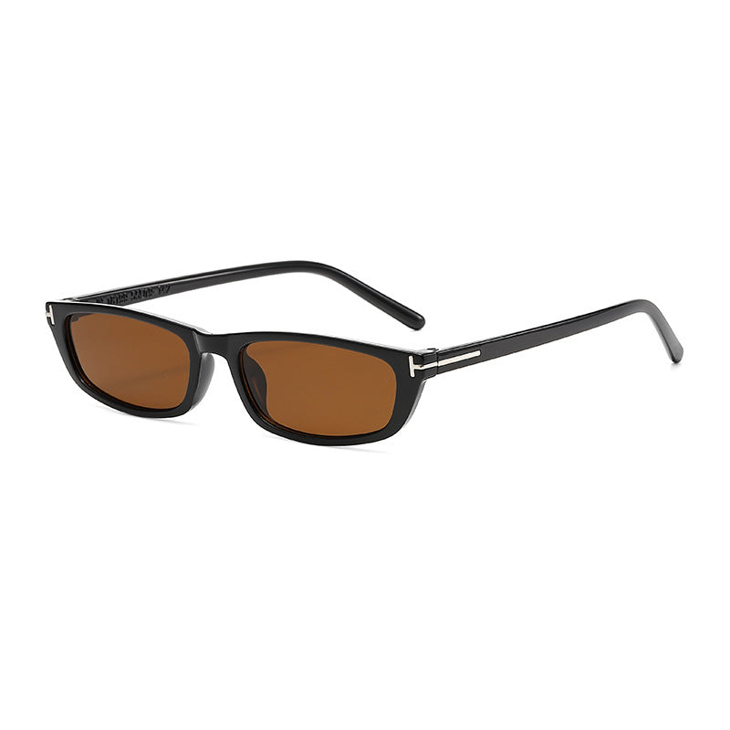 Dame moteriktig solbrille med elegant leopardmønster Luvikno