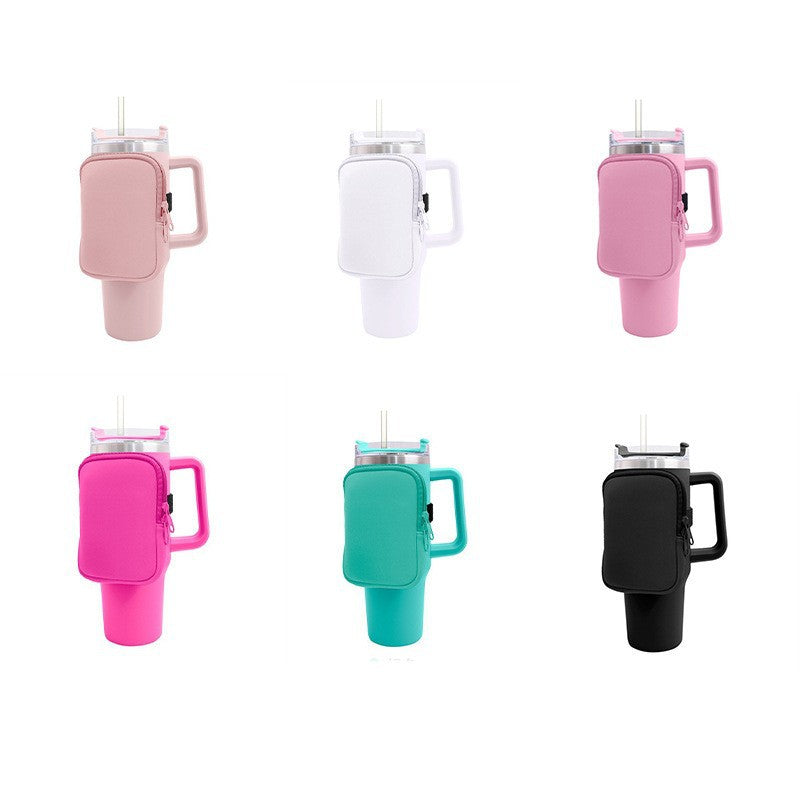 Unisex koppholder med praktisk lomme Luvikno