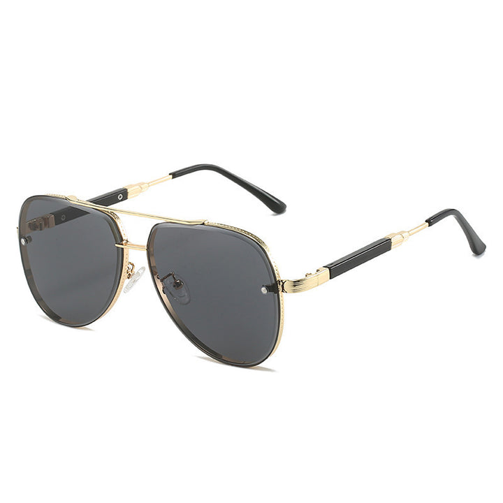 Dame Aviator solbriller med stilfull gradientbeskyttelse Luvikno
