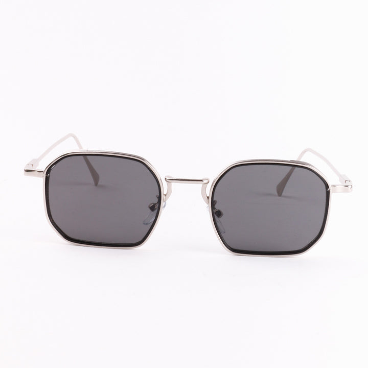 Dame moteriktig solbrille med stilfull, firkantet ramme og UV-beskyttelse Luvikno