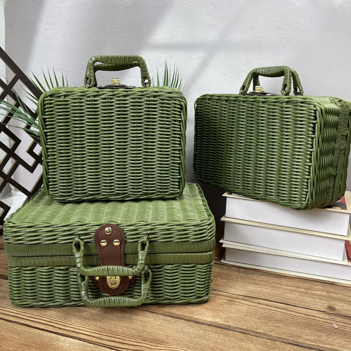 Dame Rattan Håndveske Luvikno