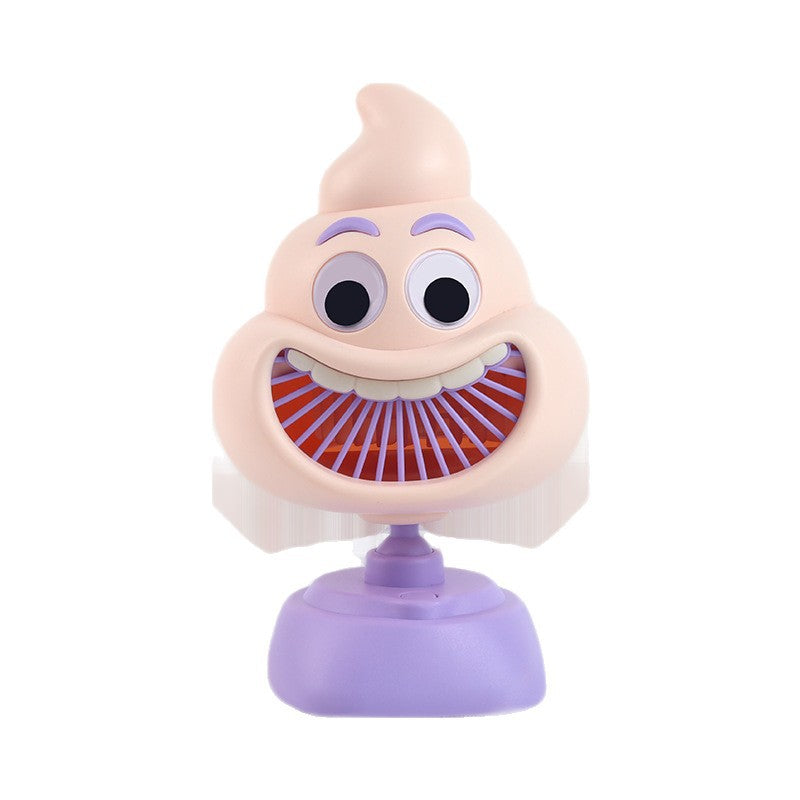 Unisex Morsom Mini-Ventilator med bevegelig hode Luvikno