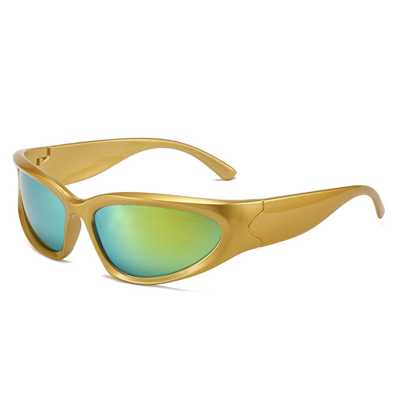 Dame sporty solbriller med ergonomisk design og polariserte glass Luvikno