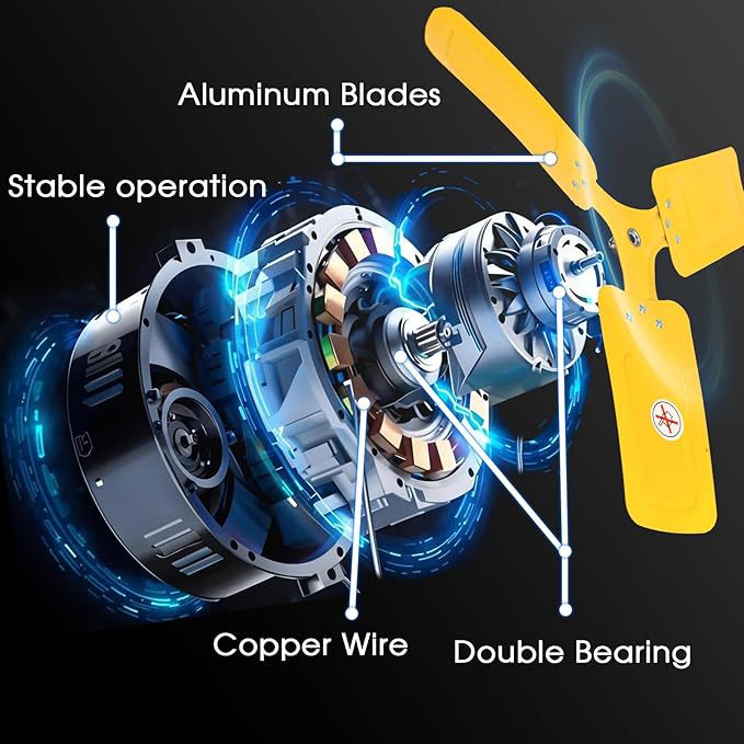 High-Velocity Industriell Vifte Luvikno
