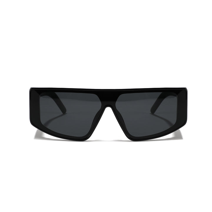 Dame futuristisk oversized solbrille Luvikno
