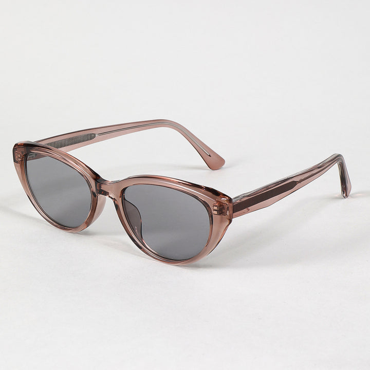 Dame solbriller i Cat-Eye stil med innovativ ramme Luvikno