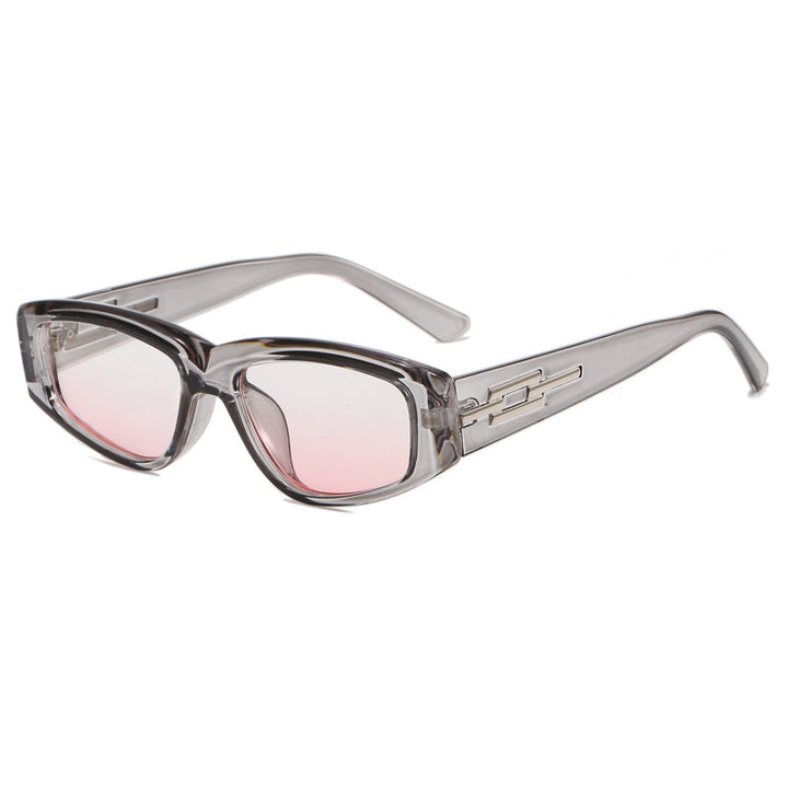 Dame fashion solbrille med elegant rammedekor Luvikno