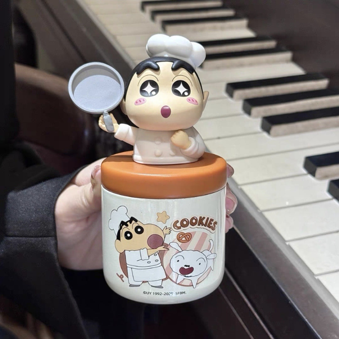 Unisex Snackbeholder med Shōnen-karakterdesign fra Luvikno