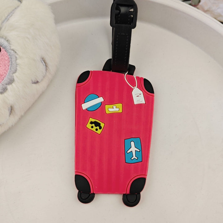Unisex Bagasjeetikett i lekent reiseveske-design Luvikno