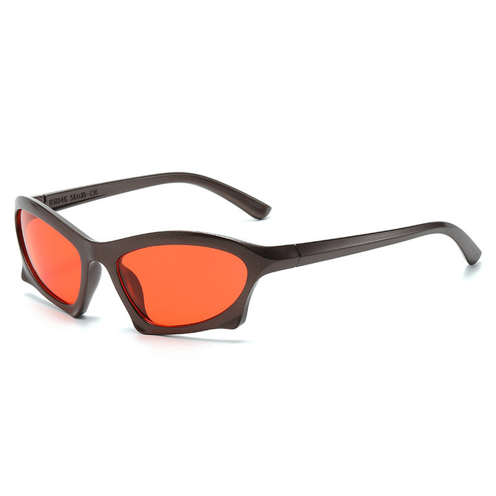 Dame moteriktig solbrille med innovativ, ergonomisk ramme Luvikno