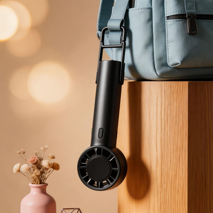 Dame Bærbar Mini-Håndvifte med ergonomisk design Luvikno